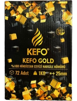 KEFO Gold 25MM  Naturaalne kookose süsi 